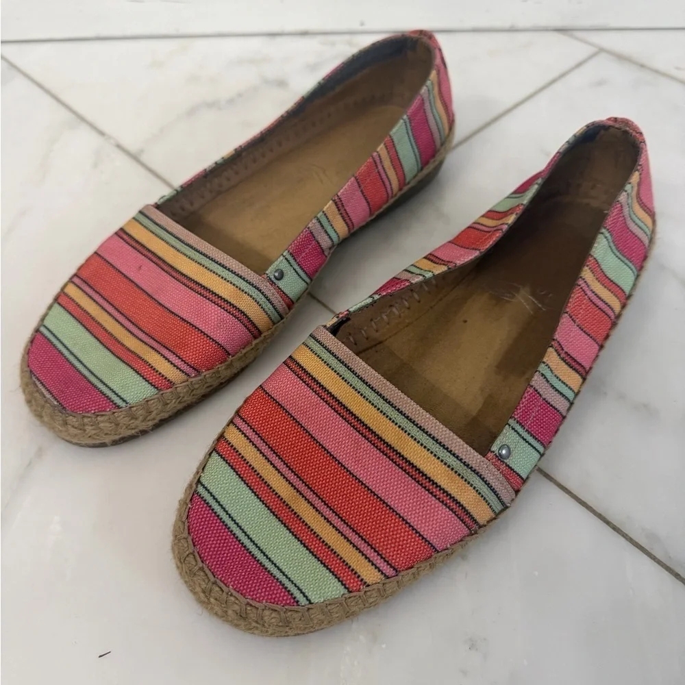 Aerosoles Women’s Size 9 Boho Beach Stripe Espadrille Flats